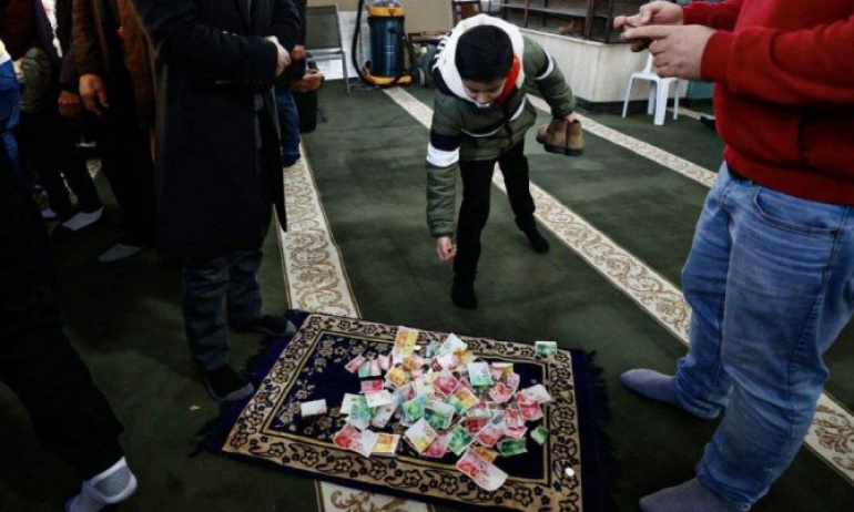 Filistin Halkı Depremzedeler için 1 Milyon Dolar Bağış Topladı