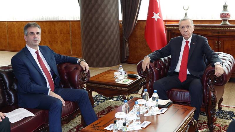 Erdoğan, İsrail Dışişleri Bakanı Cohen ile Görüştü