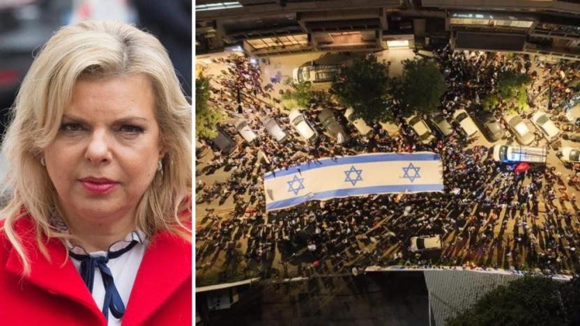 Netanyahu'nun eşi Kuaförde 'Mahsur' Kaldı