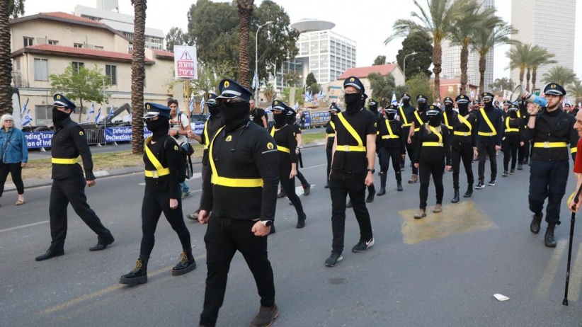 Üst üste 14. Cumartesi ...  Siyonist İsrail'de Gösteriler Sürüyor