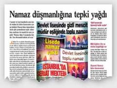 OKULDA NAMAZ KOMPLO ÇIKTI !!