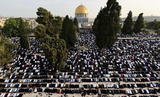 Mescid-i Aksa'da Bayram Namazı!