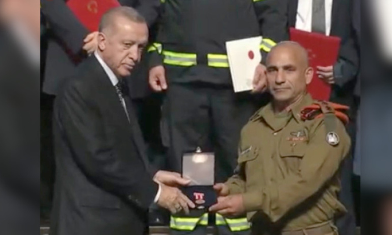 Erdoğan'dan İsrail Ordu Komutanına Madalya