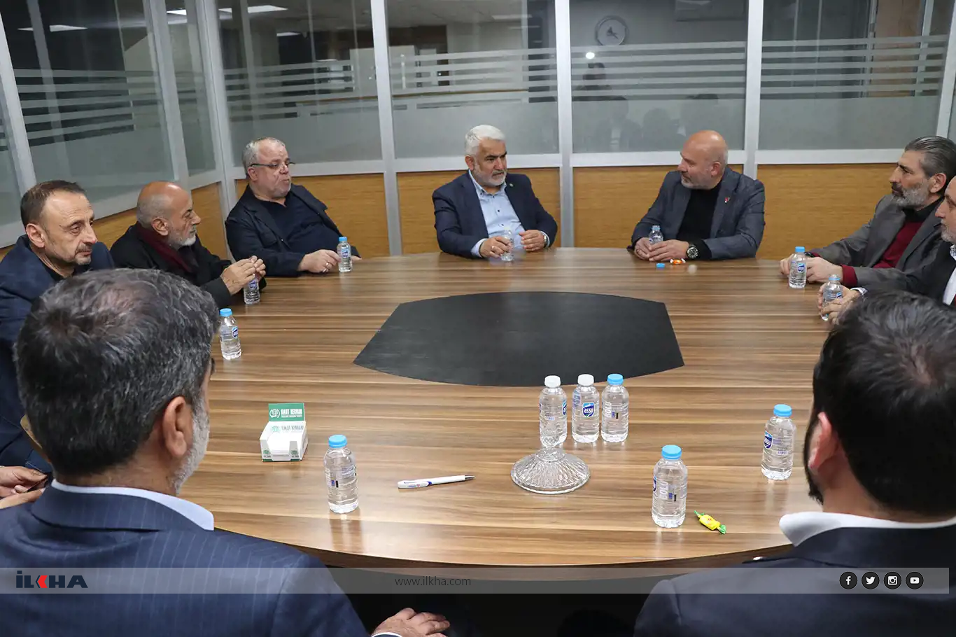 Akıncılar Hareketi'nden HÜDA PAR'a Geçmiş Olsun Ziyareti