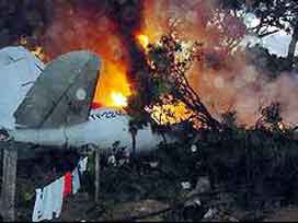 İran'da Uçak Kazası