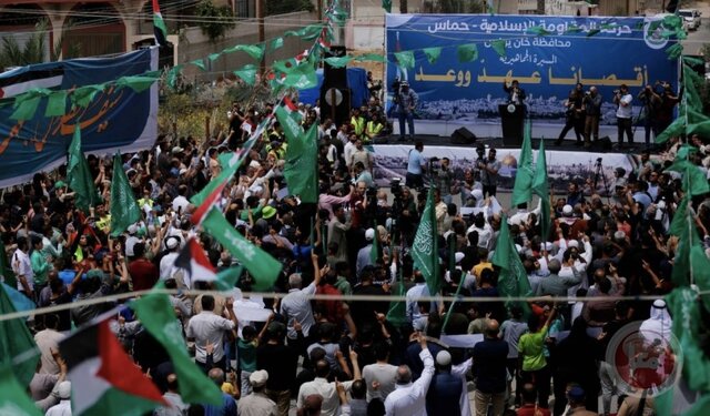 Hamas Yürüyüş Düzenledi