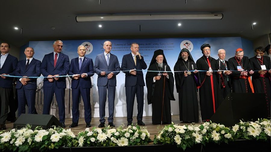 Cumhuriyet Tarihinin İlk Kilisesinin Açılışını Erdoğan Lailaheillallah İbrahim Halilullah Diye Yaptı