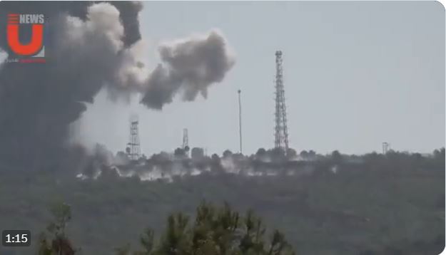 Hizbullah,  Siyonist İsrail'e Ait Askeri Üssü Vurdu