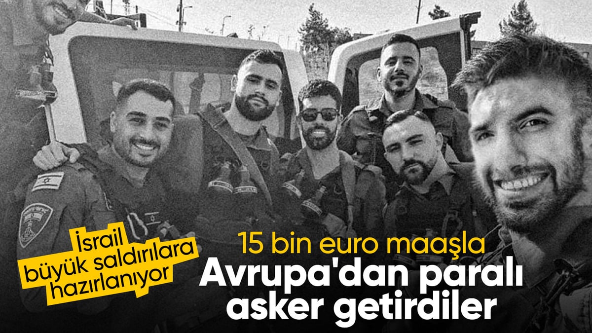 Avrupalı Paralı Asker Gazze'de