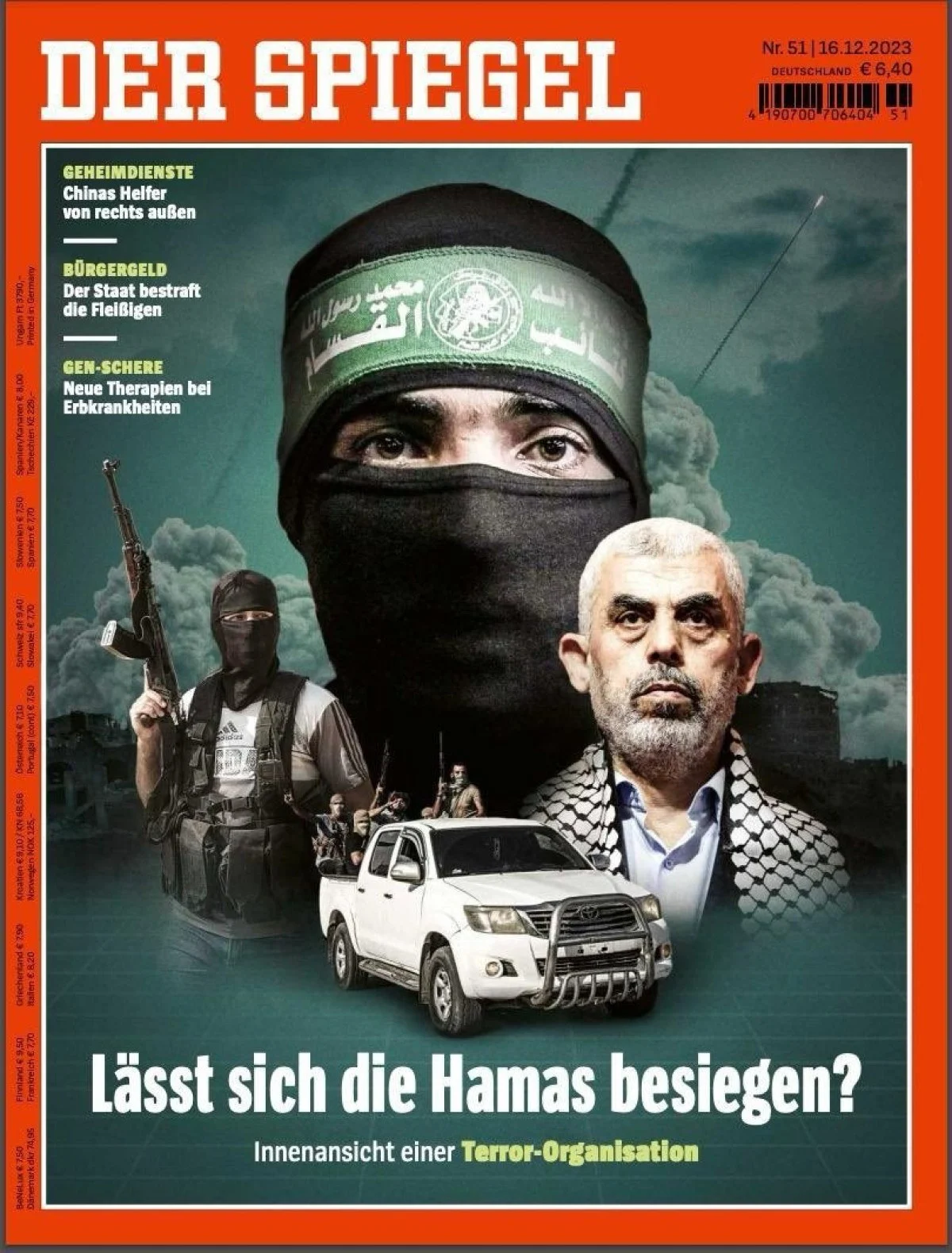 Alman Der Spiegel: Hamas'ı Yenme Fikri Gerçekçi Değil