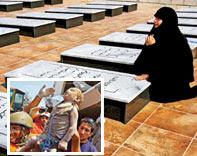 Mavi Emzikli çocuğun annesi (Foto)