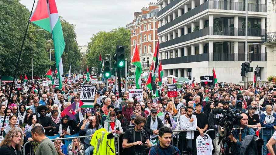 Avrupa'da Gazze'ye Destek Gösterileri Düzenleniyor