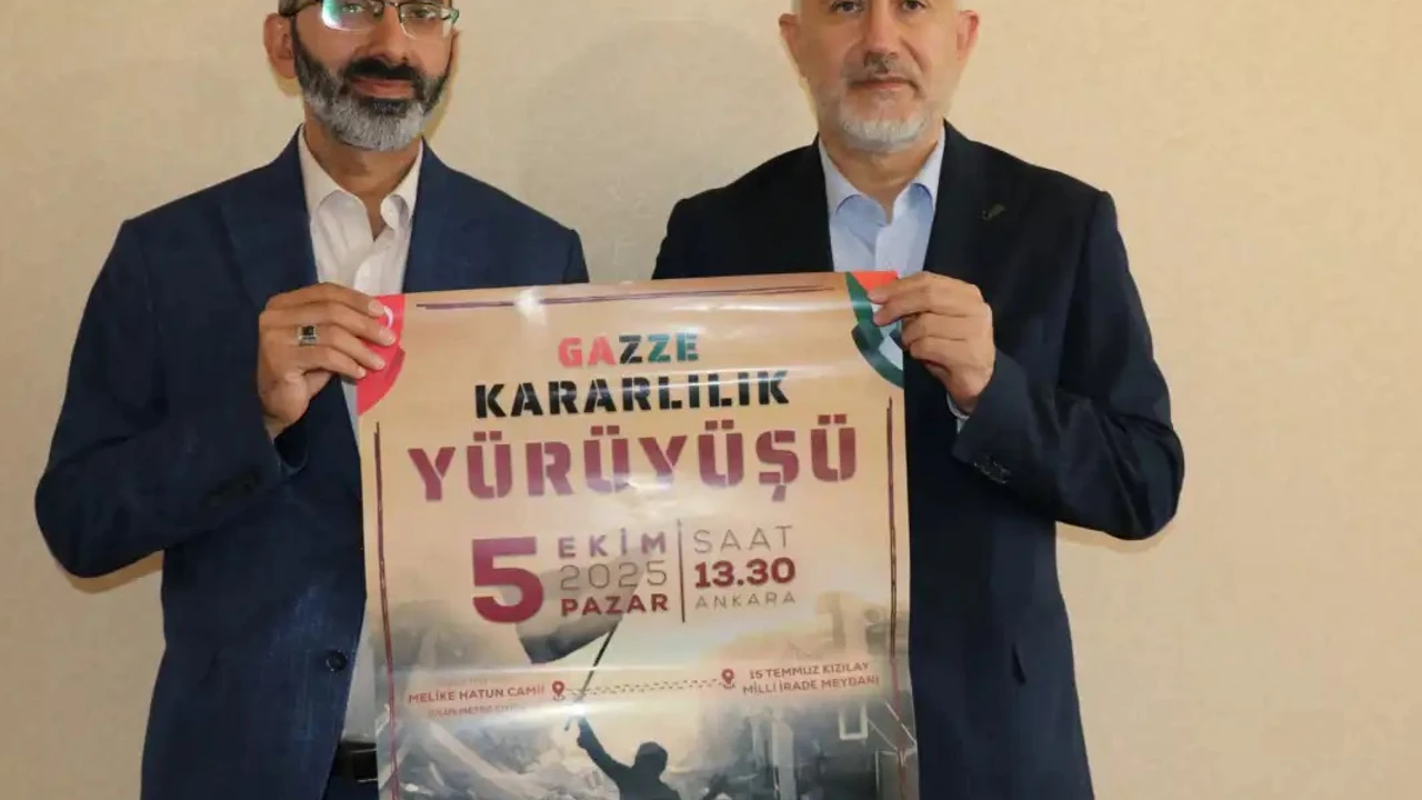 Gazze Kararlılık Yürüyüşü'ne davet!