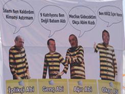 AK Partililer'den Daltonlar afişi