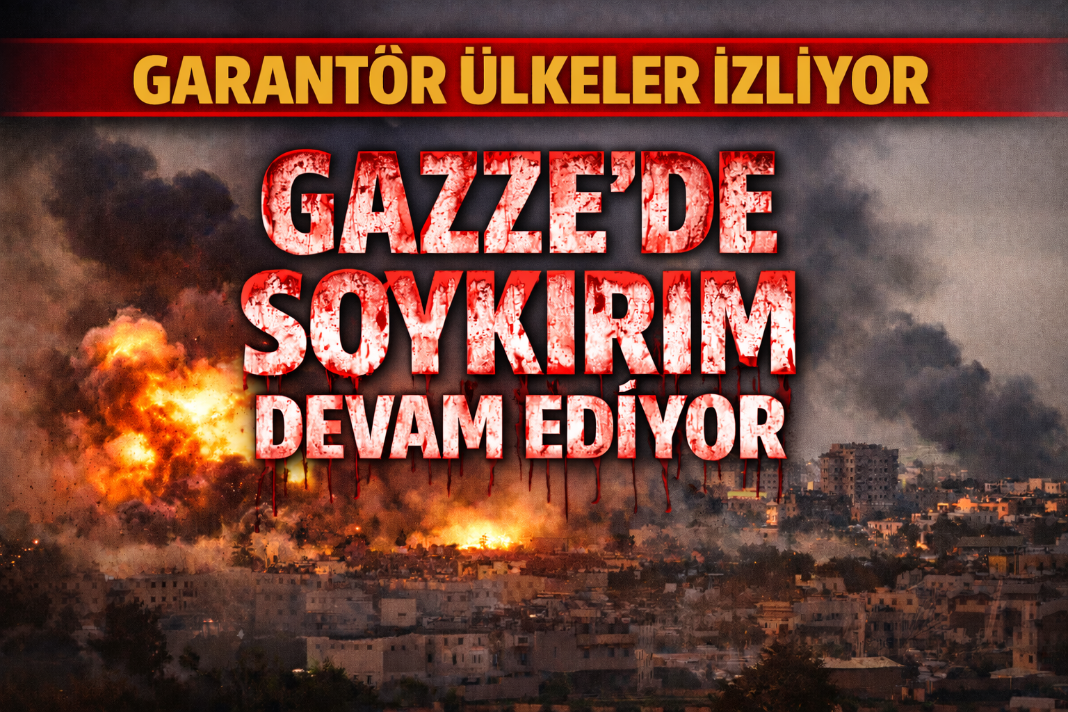 Rapor: Gazze'deki yaşanan can kaybı açıklanandan 25 bin fazla