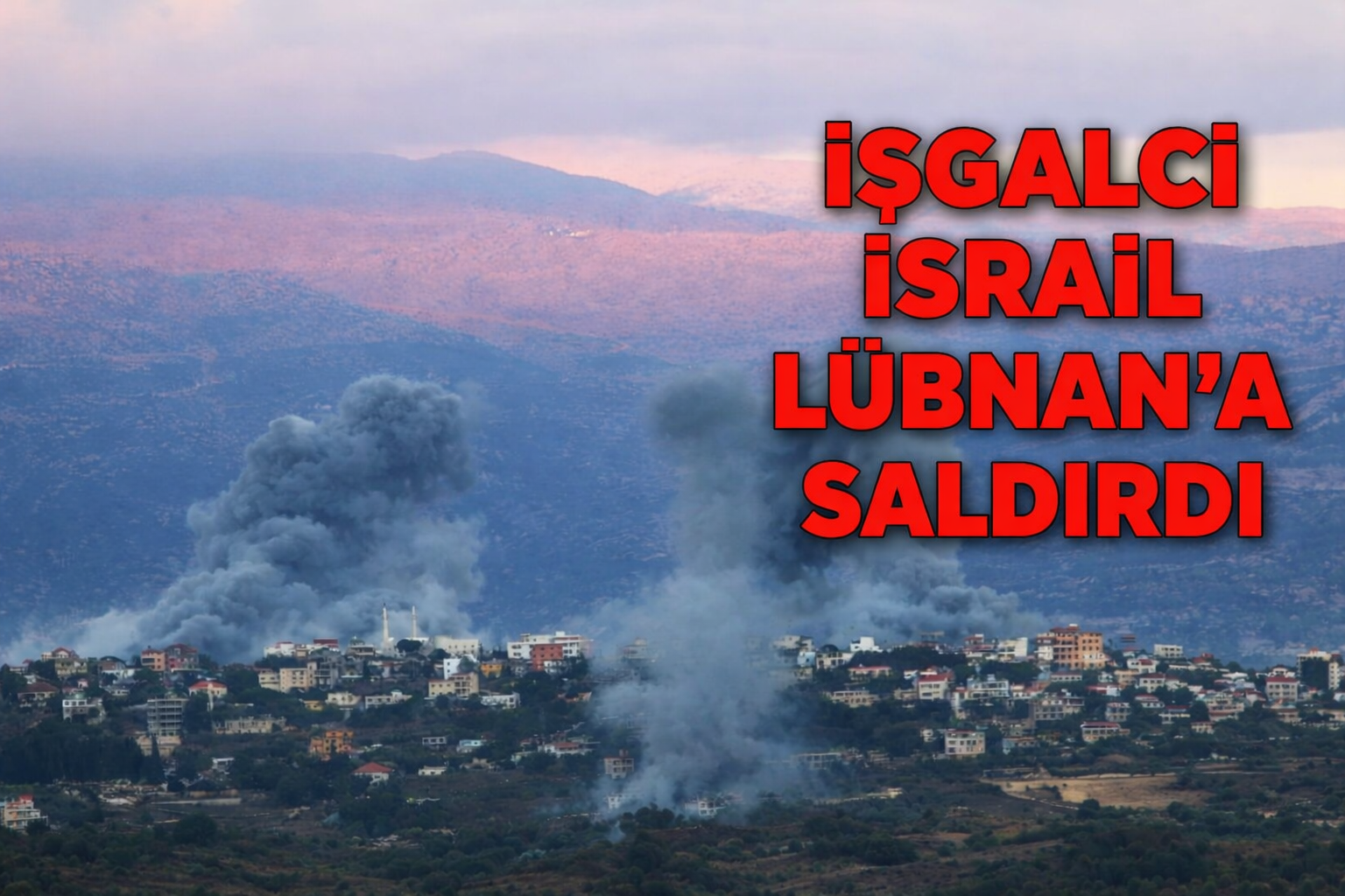 İsrail'den Lübnan’a yeni İHA saldırısı