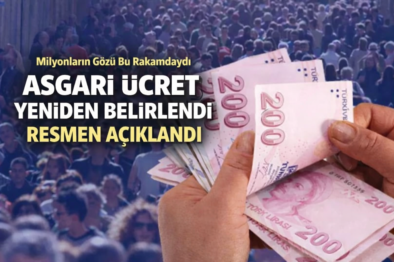 Asgari ücrette zam oranı belli oldu