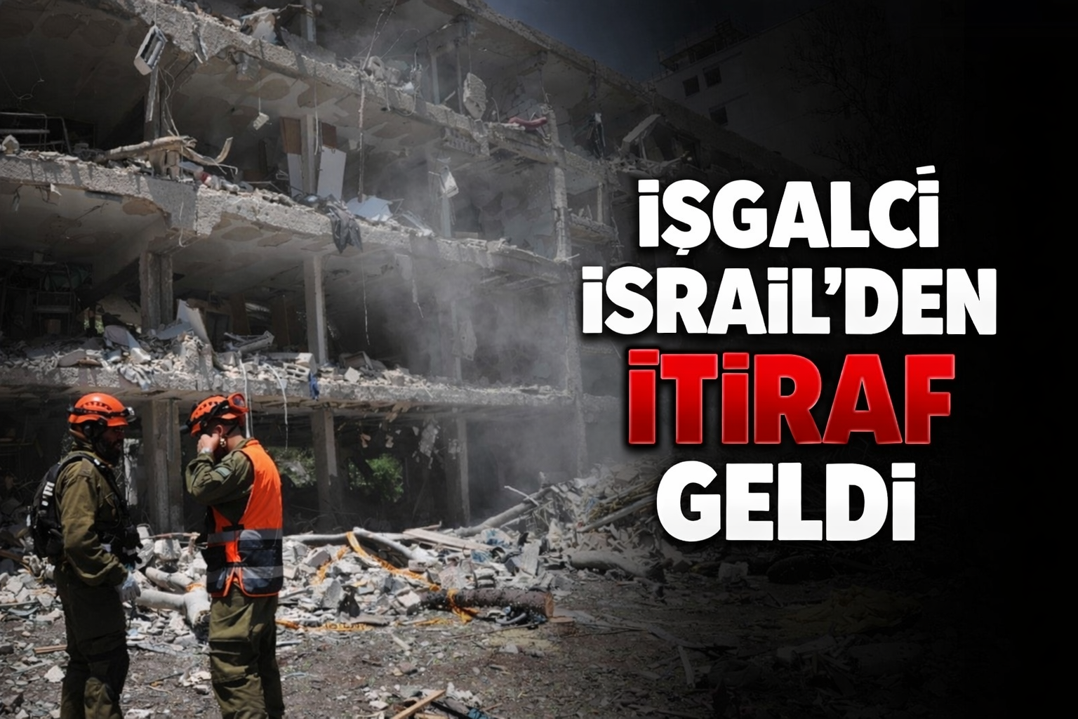 İşgalci İsrail'den İran Füzeleri İtirafı!