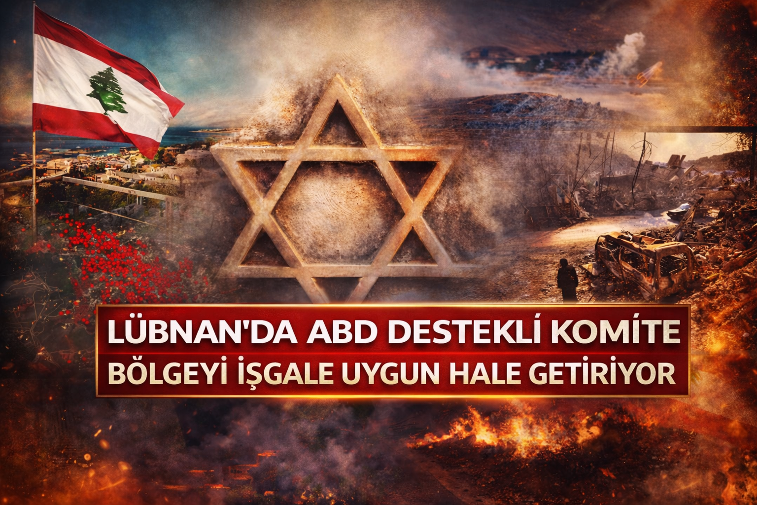 Lübnan’da ABD destekli komite bölgeyi işgale uygun hale getiriyor