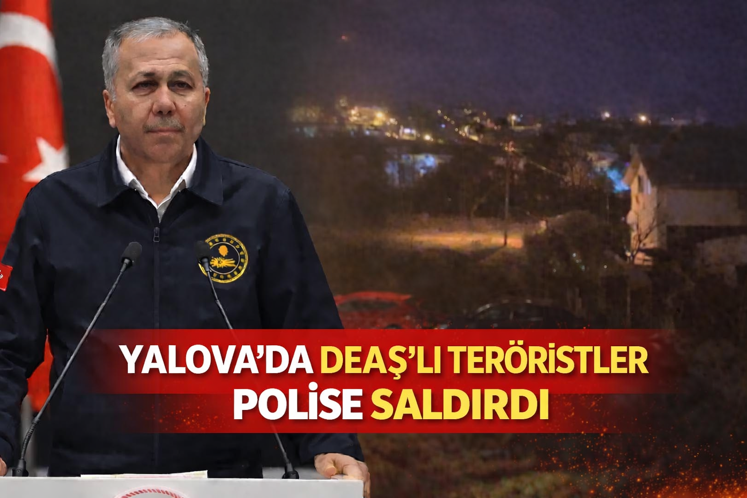 Yalova'da Teröristler Polise Saldırdı!