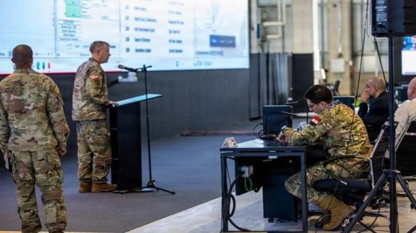 Tel Aviv’deki komuta merkezinde Mısırlı askerler!