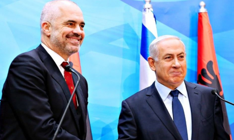 Arnavutluk Başbakanı Siyonist Netanyahu'ya Yalakalık Yaptı!