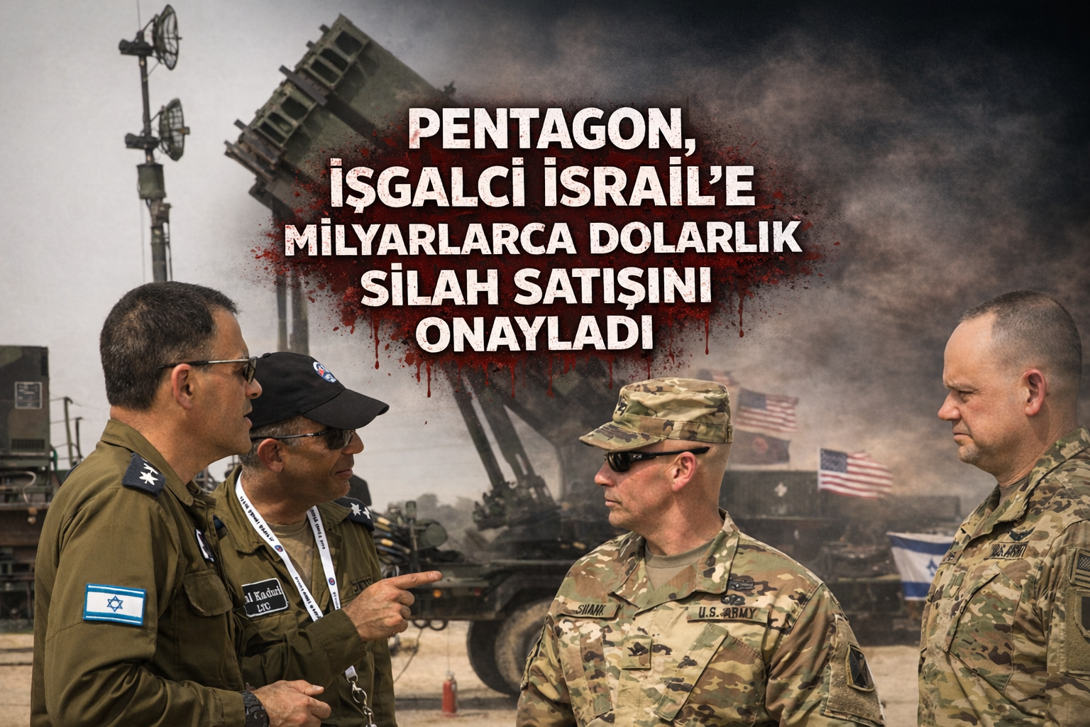 Büyük Şeytan ABD’den İşgalci  İsrail'e  Yeni Sevkiyat!