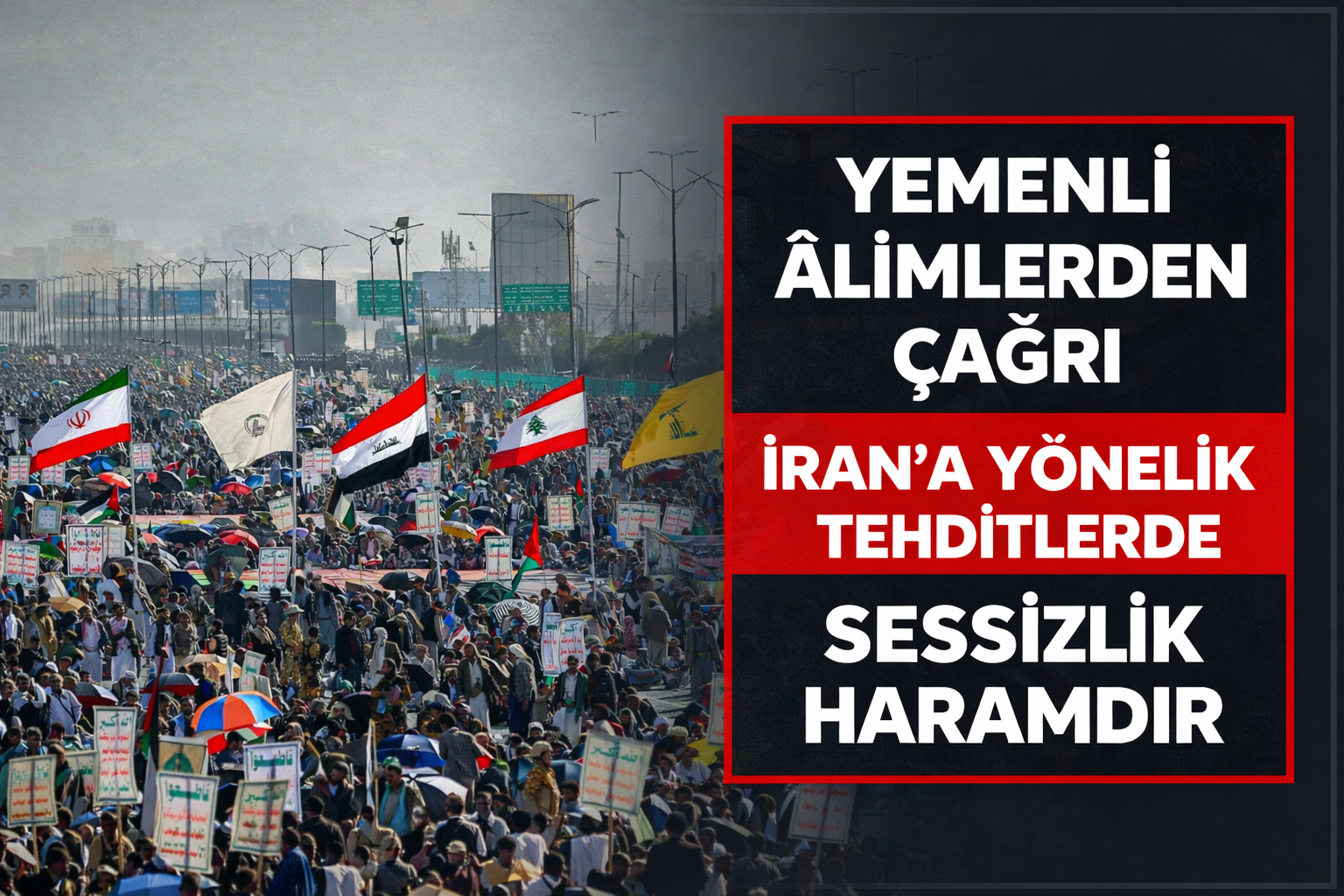 Yemenli alimlerden çağrı: İran’a yönelik tehditler karşısında sessizlik haramdır
