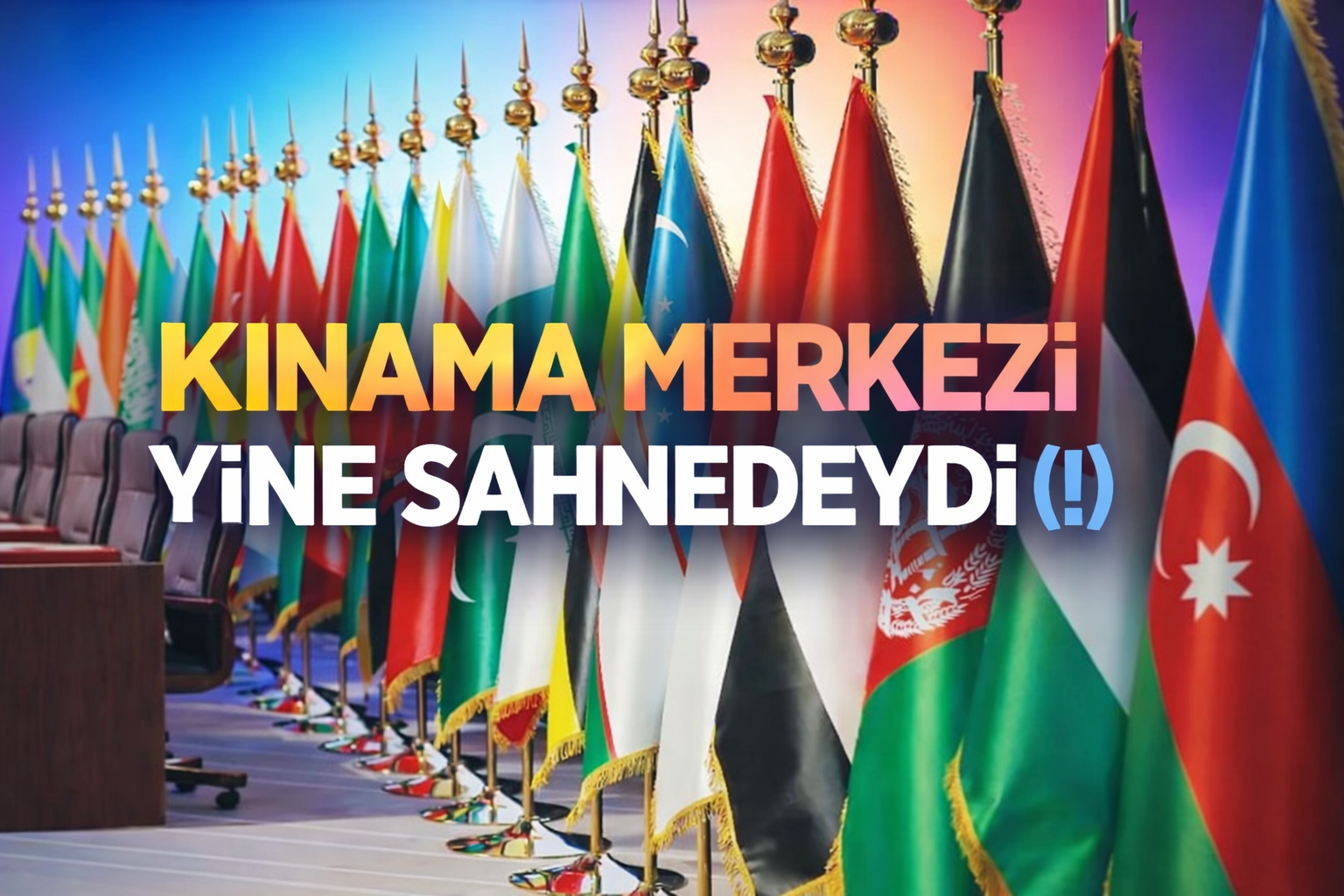 İslam İşbirliği Teşkilatı yine şaşırtmadı!