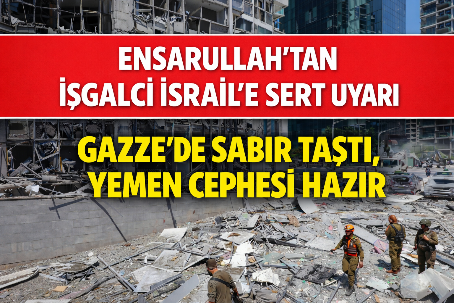 Yemen Direnişi: Sabrımız Taştı!