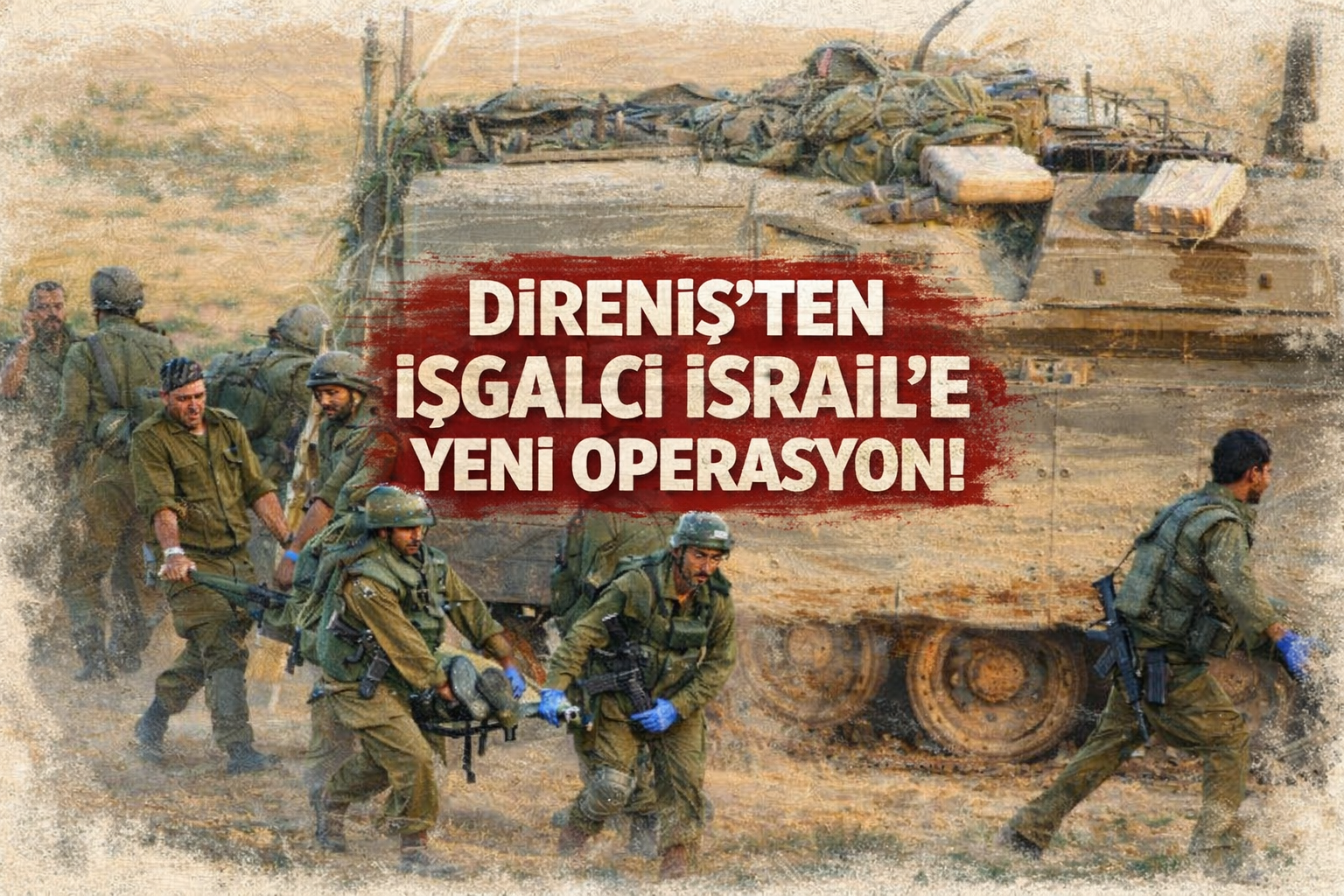 İsrail ordusu, Gazze Şeridi'nin kuzeyinde bir yedek subayın ağır yaralandığını duyurdu.