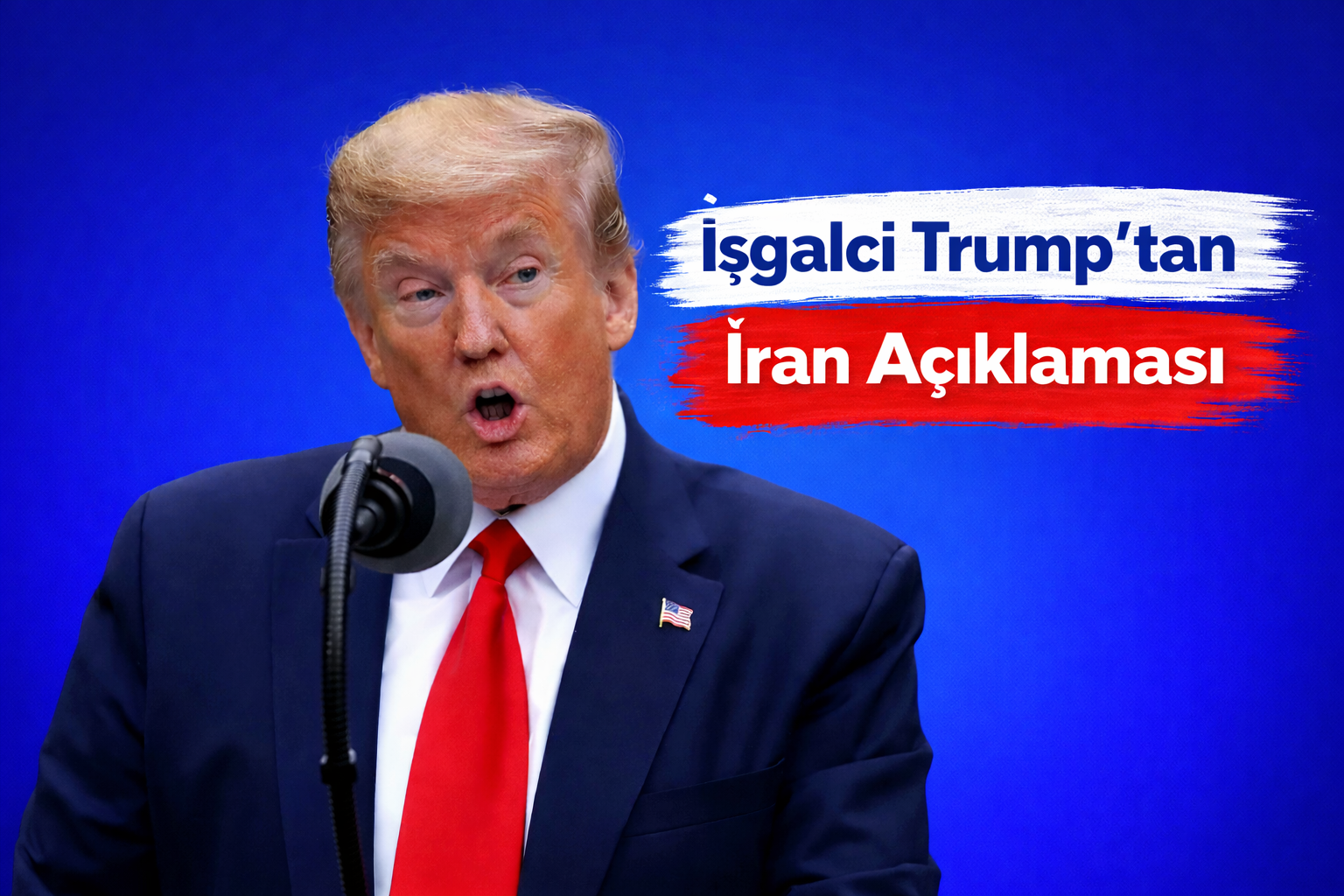 İşgalci Trump'tan Yeni Açıklama