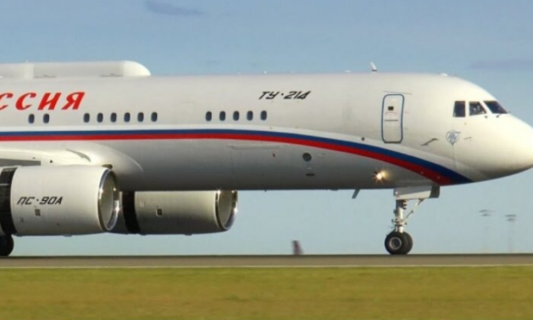 Rusya'nın 'Kıyamet Günü' uçağı Tu-214PU Tahran'da