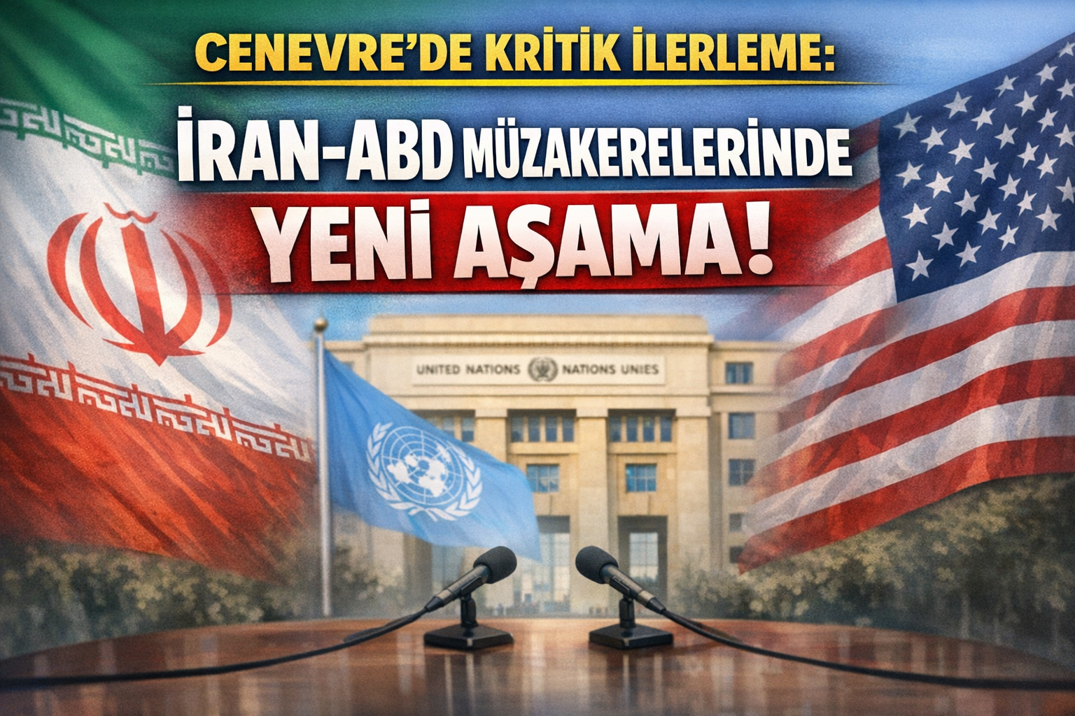 CENEVRE’DE KRİTİK İLERLEME: İRAN–ABD MÜZAKERELERİNDE YENİ AŞAMA!