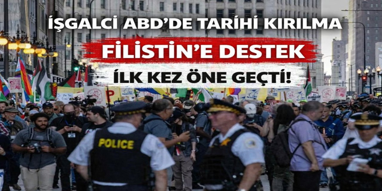 ABD’DE ŞAŞIRTAN ANKET: FİLİSTİN’E SEMPATİ İLK SIRADA