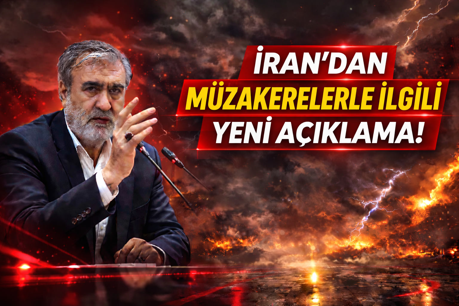 İran'dan Müzakerelerle İlgili Yeni Açıklama!