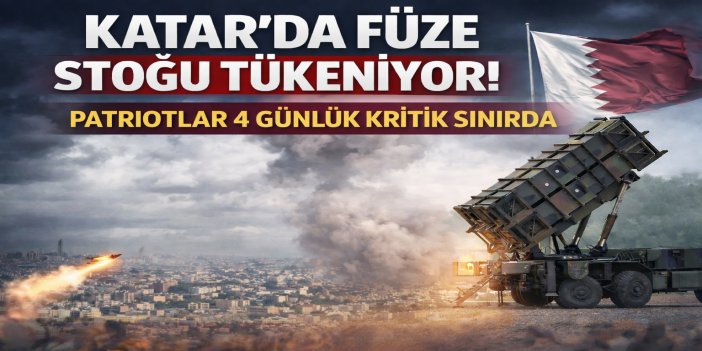 Katar’ın Hava Savunması Çatırdıyor: Sadece 4 Günlük Patriot Füzesi Kaldı