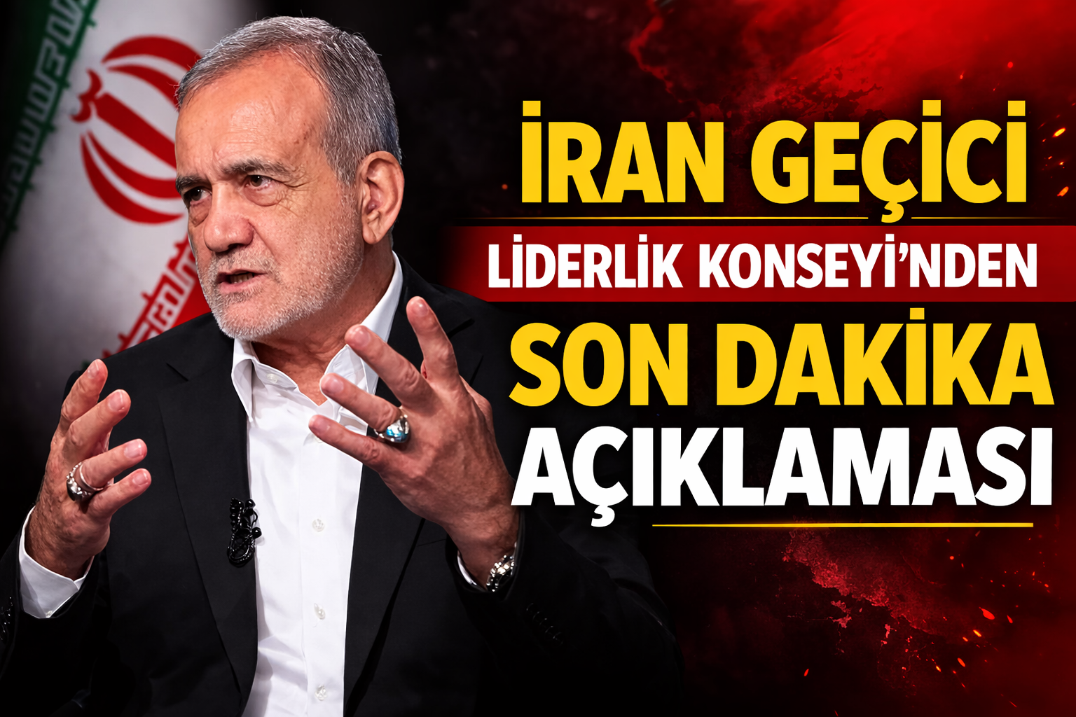 İran Geçici Liderlik Konseyi’nden Son Dakika Açıklaması