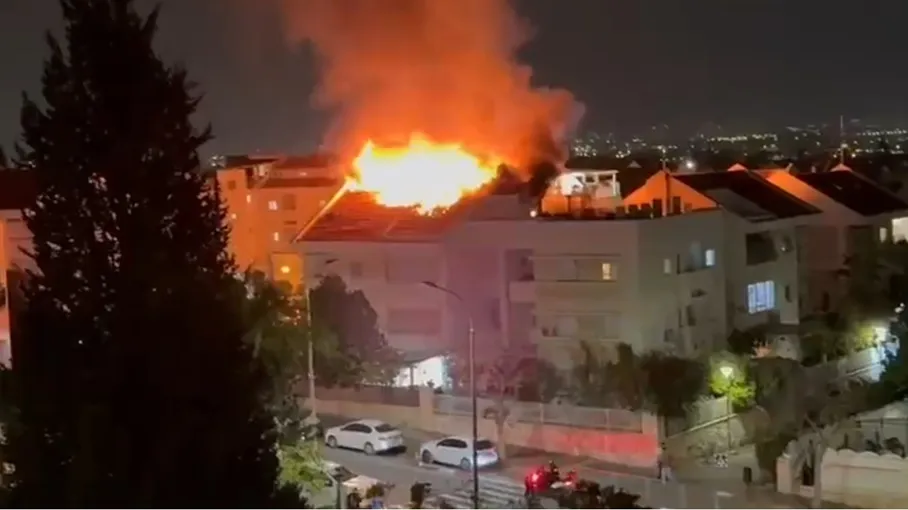 İşgalci İsrail Cayır Cayır Yanıyor!