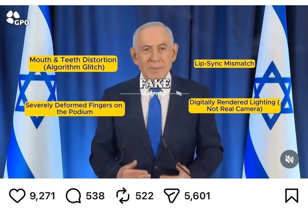 Sahte video tartışma yarattı: Netanyahu'ya ne oldu?
