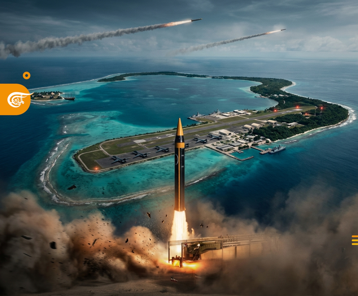 İran’dan Hint Okyanusu’ndaki ABD-İngiliz üssüne uzun menzilli füze hamlesi