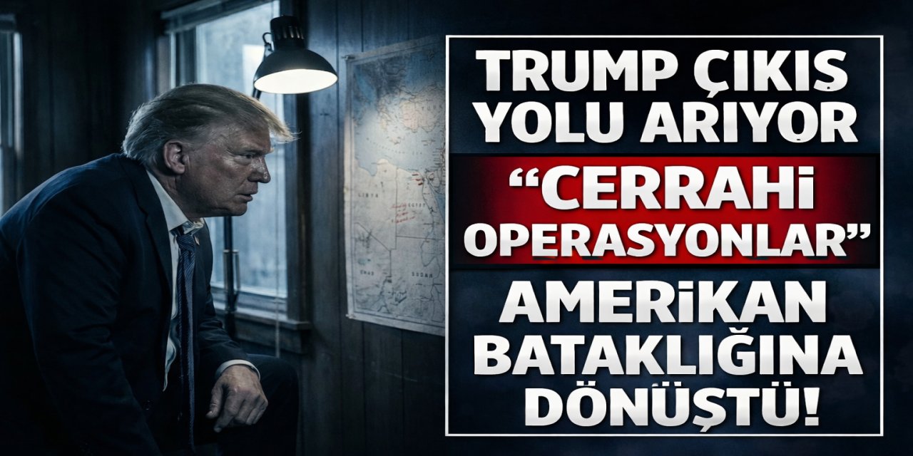 Trump çıkış yolu arıyor: "Cerrahi operasyonlar" nasıl Amerikan bataklığına dönüştü?