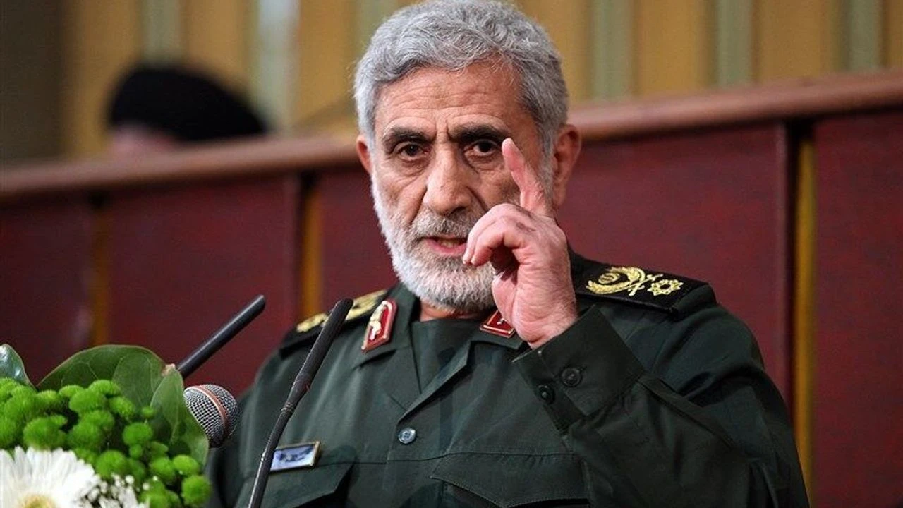 Kudüs Gücü Komutanı Kaani: Yeni bölgesel düzene alışın