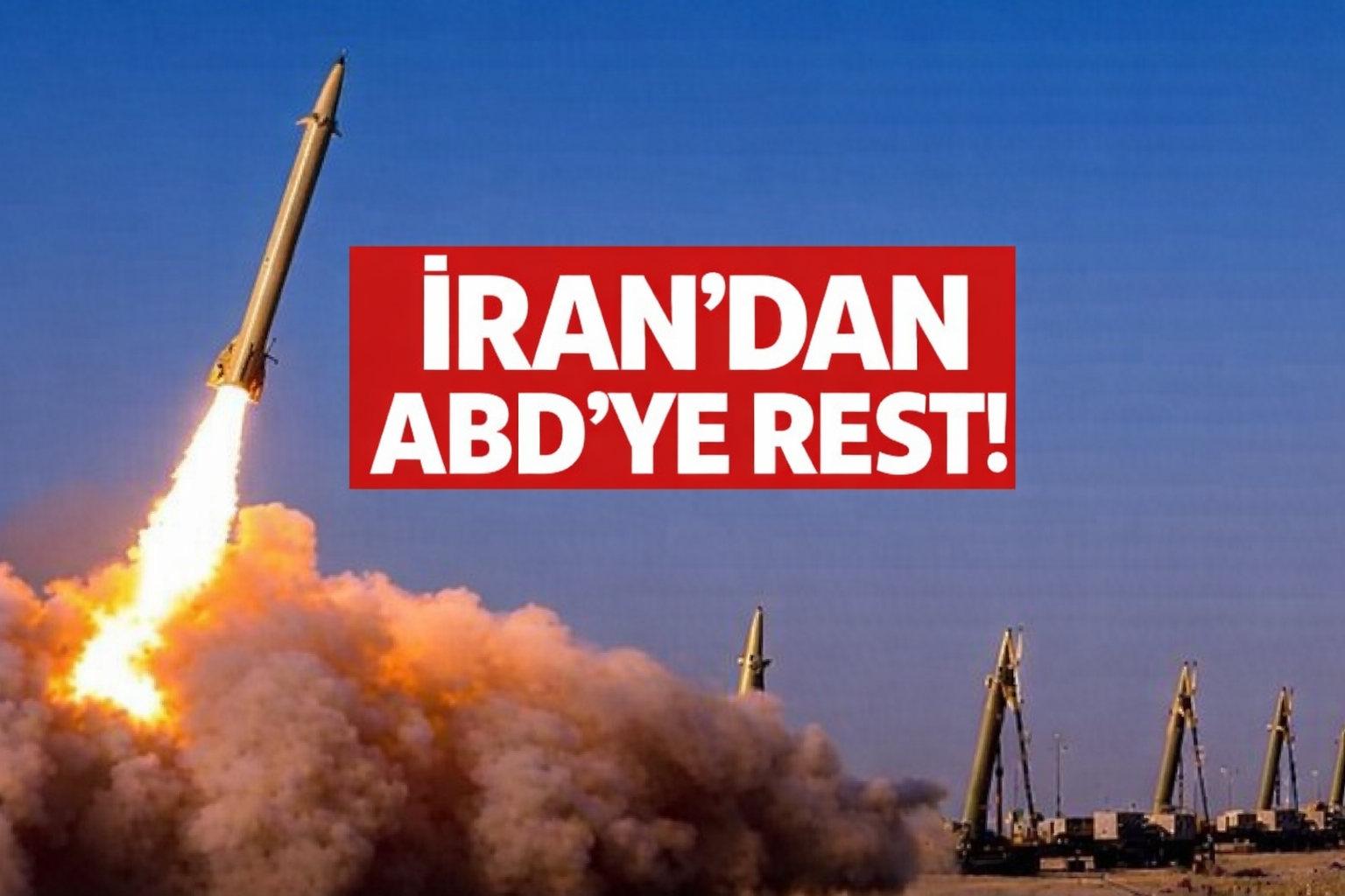 İran'dan ABD'ye rest!