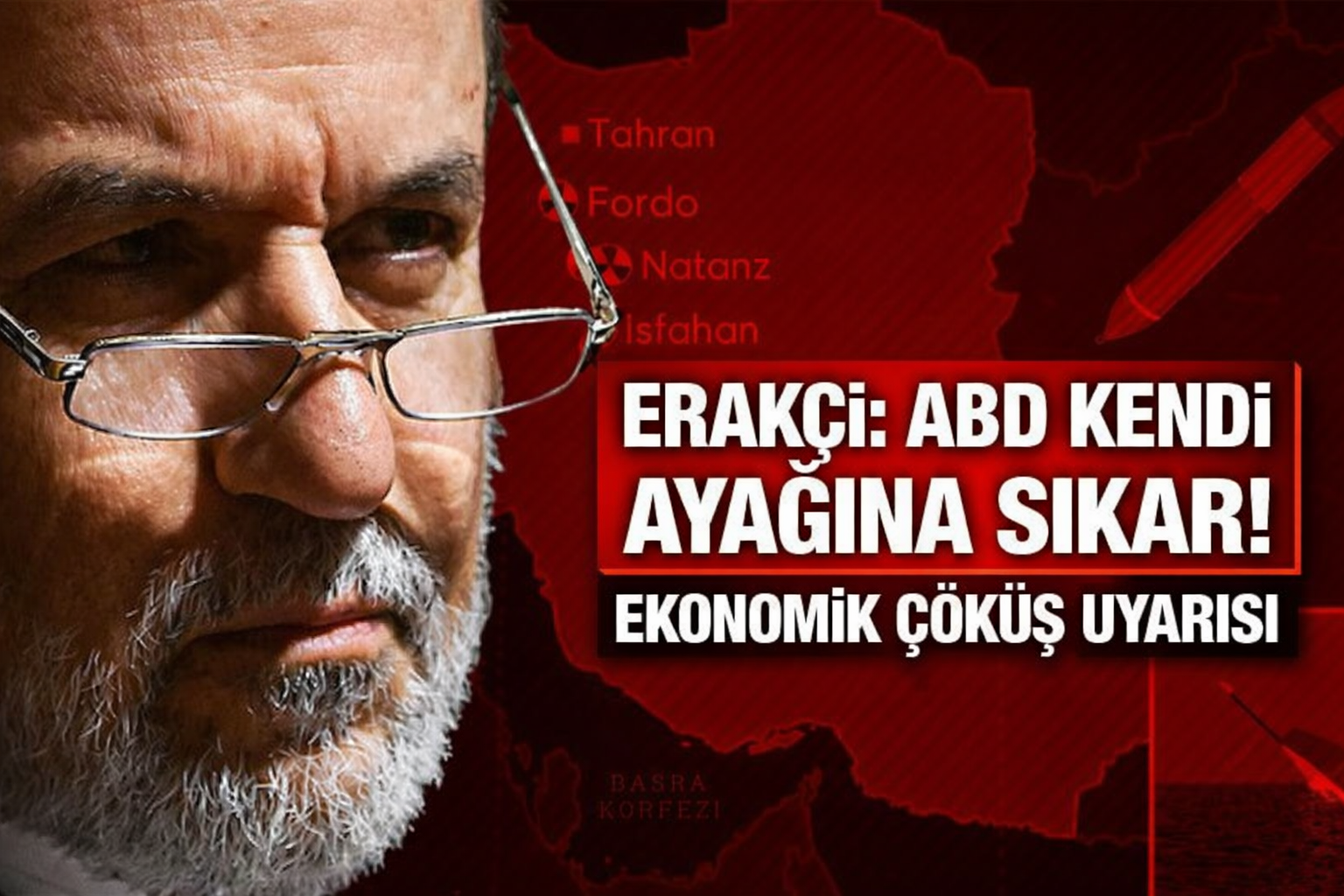 İran Dışişleri Bakanı Erakçi'den sert uyarı: ABD kendi ekonomisini çökertmek isterse...