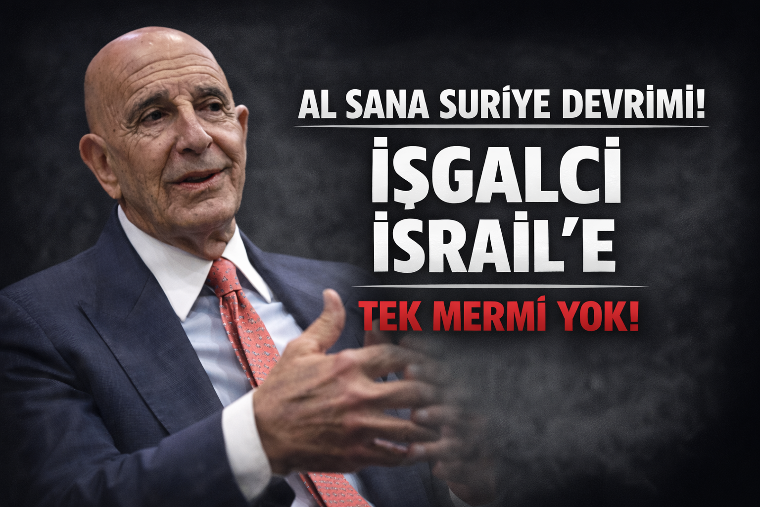 Tom Barrack 'Yeni Suriye yönetimi, İsrail'e kurşun sıkmadı' dedi