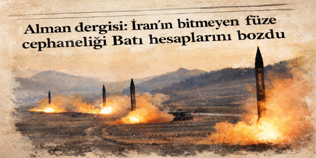 Alman dergisi: İran'ın bitmeyen füze cephaneliği Batı hesaplarını bozdu