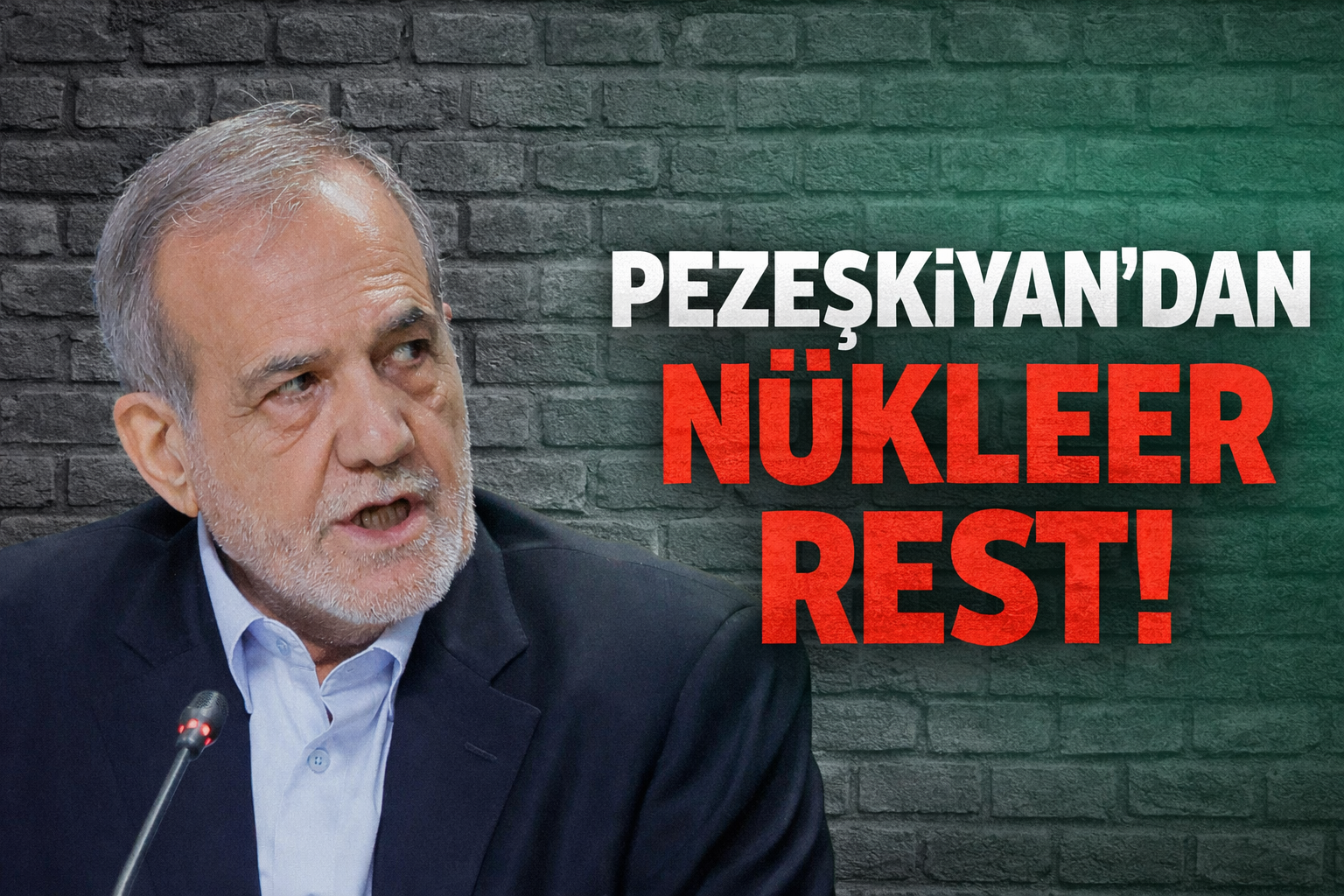 Pezeşkiyan: Kimse bizi nükleer haklarımızdan mahrum bırakamaz