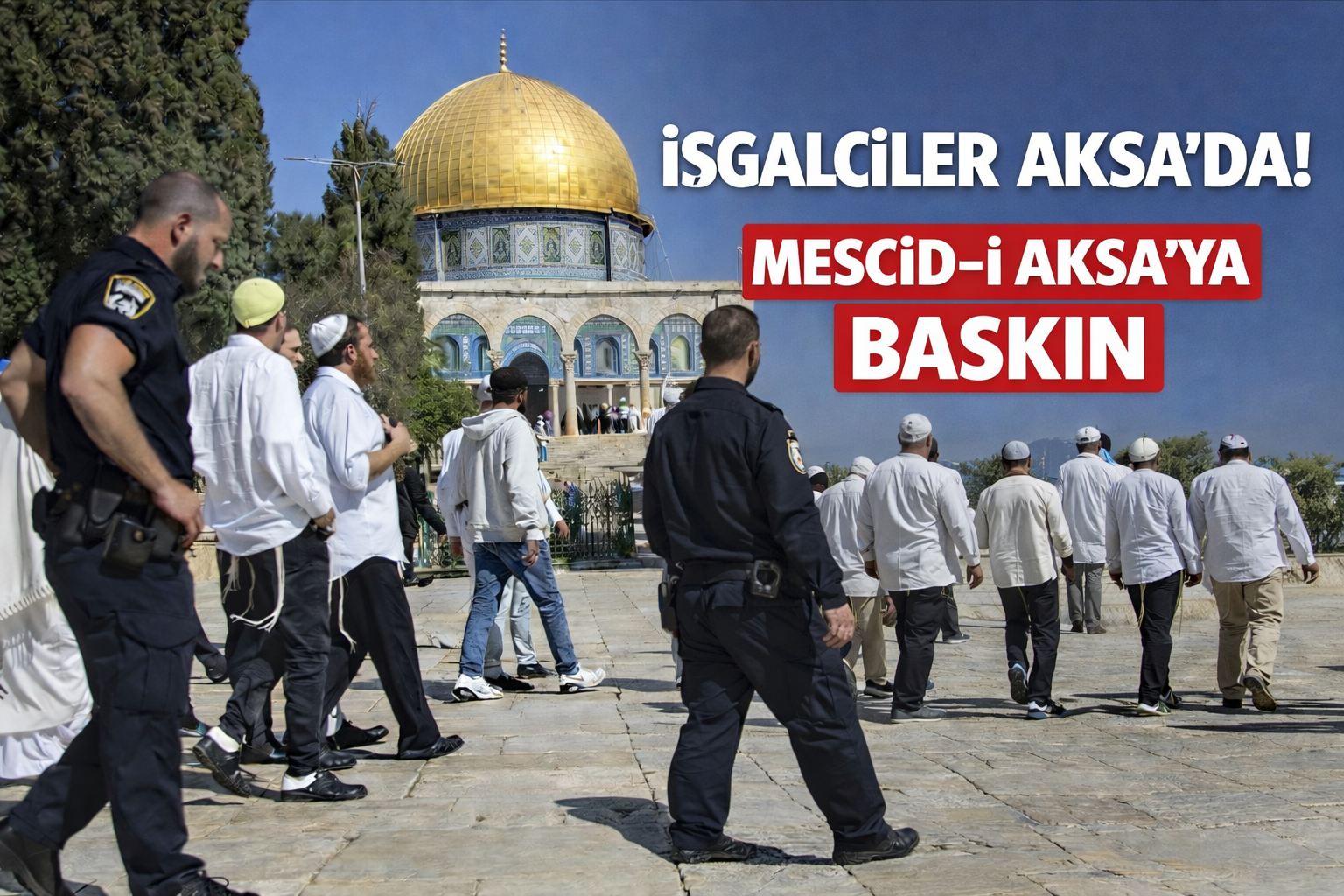 İŞGALCİLER ABASKIN DÜZENLEDİLER