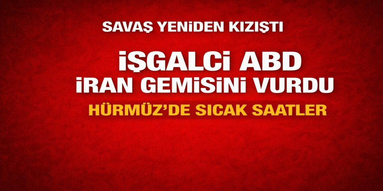ABD ordusu, İran gemisini vurdu!
